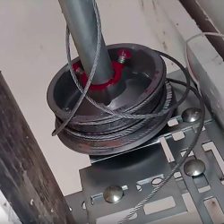 broken garage door cable